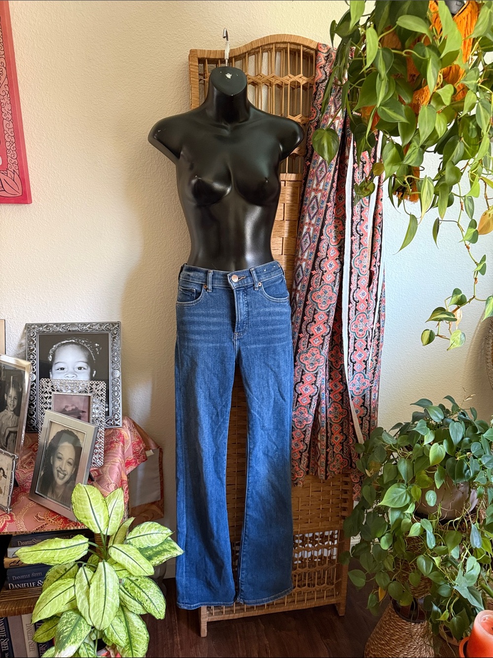 Express Skinny Jeans in Classic Blue Wash
